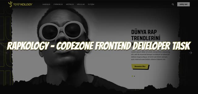 Codezone Task: Music & Rap Culture Platform
